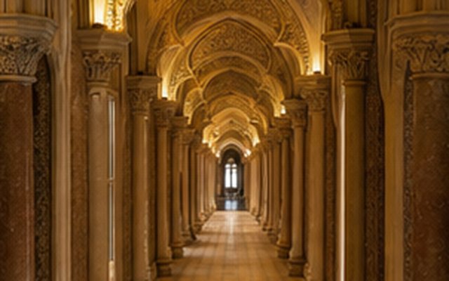 Arcos da galeria central