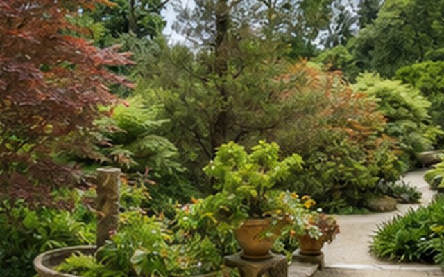 Jardins mexicano e japonês