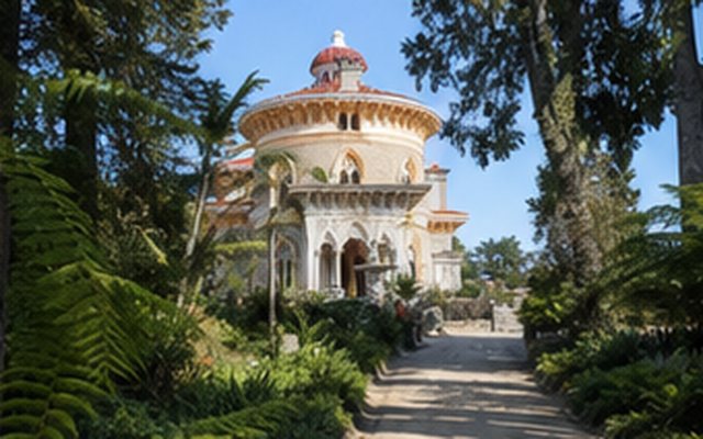 Entrada no Palácio de Monserrate
